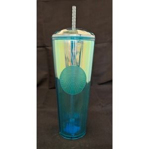 NWT Starbuck Blue Dome Tumbler